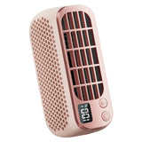 Portable Bladeless Coog Fan Night USB Rechargeable with 5 Wind Speeds 2 Light Modes for Outdoor Camping