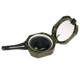 Black/Military Green M2 Multifunctional Geological Compass - Flip Top Hot Seller