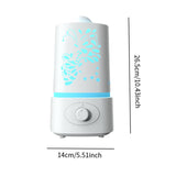 Air Humidifier Premium Humidification Portable Low Noise Essential Oil Diffuser for Bedroom Yoga Studio Household Hotel Bathroom