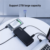 ORICO 7/4 Port 3.0 Desktop HUB High Speed with 12V Power Adapter USB Splitter for Computer