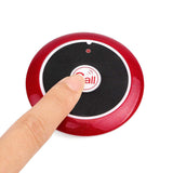TD007 wireless pager call button hotel chess and card restaurant service bell