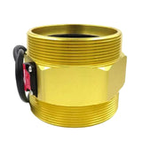 Aluminum Alloy Housing DN80 Hall Water Sensor 3-Inch External Tooth Turbine w Meter