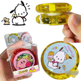 Cartoon Cinnamoroll Kirby Luminous YoYo Ball Pochacco Pom Purin Funny Yoyo Toy Cute Anime Glow Yo-Yo Toys for Children Gift