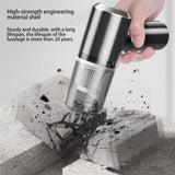 9000 Pa Handheld Cordless With LED Light Long Battery Life Lightweight Wet/Dry Use Vacuum Cleaner For Car