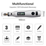 USB Cordless Engraving Pen Woodworking DIY Rotary Tool Kit For Jewelry Metal Glass Mini Wireless Drill Variable Speed