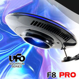 ZETLIGHT 2022 New UFO F8 PRO Algae Bursting Lamp Rainforest Freshwater Aquatic Plant Light Stream Landscaping