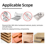 Spoilboard Surfacing 2+2 Inserts Planing Leveler Slab Flattening Router Bit Woodworking Milg Cutter