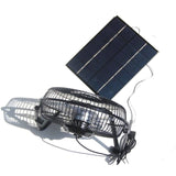Panel Powered Ventilator Fan, Portable Greenhouse, Solar Exhaust Fan for Office, Outdoor Dog Chicken House, 5.2 W, 8 Inch