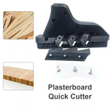 Quick Cutter, Plane Wood Plasterboard Edger Board Drywall Edge Chamfer Woodworking Chamfering Hand Planer, 45°