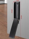 Pedal Kick Down Stop Seldhesive Holder No Drilg Door Stoppers Stainless Steel Anti-Slip Doorstop