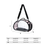 Cat Breathable Dog Universal Travel Out Bag Transparent Portable Space Capsule Foldable Pet Supplies