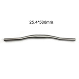 New Titanium Riser Handlebar For 29 Mtb Accessories Gravel 700C Bicycle 31.8mm 580mm GR9Ti Bike Parts