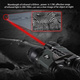 Digital Night Vision Binoculars Camera Infrared Laser Rangefinder Take Photo Video Support WIFI APP for Outdoor Camping Hunting