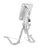 Instant Lock Convenient Seawater Resistant Quick Release Snap Davits Set 304 Stainless Steel Red for Yachts