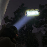 SUHU Motorcycle Telescc Adjustment Laser Barrel External Spotlight Integrated 6500K 5000LM LED Lamp Easy to Install