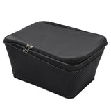 Rear Bike Storage Basket Rustproof Bike Rack Bag Kit Waterproof Cover 20L Capacity High Strength 20kg Bearing for Cycling