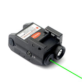 USB Rechargeable Tactical LED Weapon Gun Light Red Dot Laser Sight Combo 350LM Pistol Flashlight For 20mm Picatinny Rail Mount
