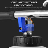 Pneumatic Air with 1L Foam Bottle Wash Interior Deep for Car Seats Carpets Tornado Cleaning Gun