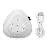 White Noise Sleep Speaker Soothing White Noise Sleep Timer Portable ABS for Work for Baby