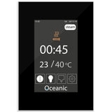 Oceanic generator 4kw with touch screen controller steam bath