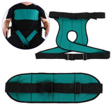 Adjustable Safety Guards Harness Elderly Patients Wheelchair Seat Leg Belt Elastic Restraint Fixing Strap