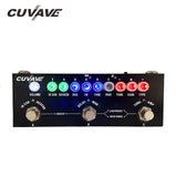 LEKATO CUBE BABY Multi Effects Pedal Processsor 8 IR Cabinets Simulation Delay Chorus Phaser Reverb Vibrato Guitar Effect Pedal