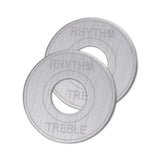 2Pcs Aluminum Alloy 3 Way Toggle Switch Washer Pickup Selector Ring for LP EPI Electric Guitar Part