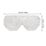 Natural Jadestone Eye Pad Promote Sleeping Comfortable Wear Stone Eye Pad for Skin Care