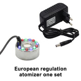 Mini LED Pumpkin Light er Water Fountain Pond Fog hine For Halloween Christmas Easter Party Festival Decoration
