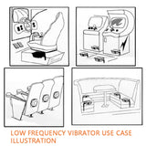 4D Cinema 6 Inch 50W Tactile Sensor Bass Vibration Diy Massage Speaker Resonance Car Seat Sofa
