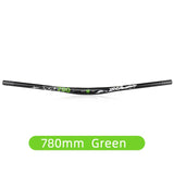 Mountain Bike Handlebars 31.8MM Diameter High-Rise with Matte Surface 720MM 780MM Aluminum Alloy Handlebar for Bicycle