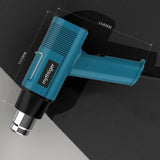 1200W Hot Electric Power Hair Dryer Soldering Wrap Blower Heater Shrink sheet Air Heat Gun DIY tool