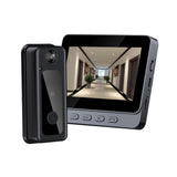 4.3 Inch 2.4G Visual Intercom Doorbell - With Screen, BT Wireless, Smart High-definition, Intelligent, Two-Way
