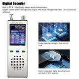 ATS120pro Decoder FM SSB AM LSB Full Band Reception Portable Digital Display Touching Screen Radio Receiver