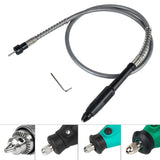 Soft Flex Grinder Flexible Shaft with 0.3-3.2mm Drill Chuck Handle For Dremel Rotary Tool Electrical Tools Accessories