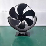 1pc, Heat Powered Fireplace Fan, Wood Stove Fan For Home, Hotel Guest Room, Outdoor Travel Camping Tent , Non Electric Fan For Wood, Thermoelectric Fan Thanksgiving Halloween Christmas Gift Fall Winter Essential