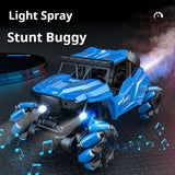 Music Light Drift Rotary Charging Remote Control Car Children's Electric Toy 4WD Off road Climber