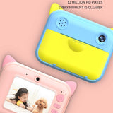 Instant Camera Digital Cameras Cute Printing Picture Toys Girls Pink