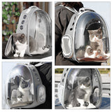 Travel Space Capsule Cage Pet Transport Breathable Pet Carriers Bag Carrying For Cats Small Dog Cat Backpack Cat Carrier Bags