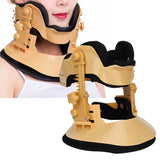 Adjustable Cervical Traction Device Pain Relive Collar Fixation Neck Care Recover Tool