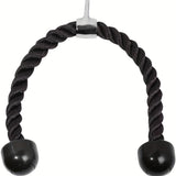 1pc Premium Tricep Rope for Effective Cable Pull Downs - Ideal for Gym Workouts, Fitness and Strength Training