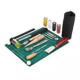 69Pcs/Set Professional Leather Craft Tools Stitching Punch Practical Saddle Groover Kit Hand Sewing Carving Work DIY