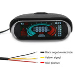 9999 Rpm Meter Car Gauge Auto Tachometer Digital LCD 12V Auto Gauge Motorcycle Tachometer Diesel for Outboard Motor Universal