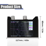 3G Vector Network 4.0 Inch Touching Screen SAA-2N NanoVNA V2 Antenna Analyzer Shortwave HF VHF UHF with Iron Housing