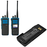 Two-Way Radio 2000mAh / 14.80Wh Battery For Motorola：NN8359 NN8359A NN8359C DP4000ex DP4401ex DP4801ex ATEX