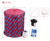 Family home sauna box khan steam room sweat evaporate perspiration steaming hine RU 220V