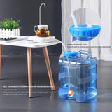 7.5/10/15L Large Capacity Pure Buckets Container With Faucet Portable Driving Tan Emergency Water Storage