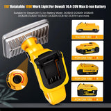 18W 2000LM LED Work Portable Outdoor Camping Light Rechargeable Lamps Flashlight for 18V Li-ion Battery
