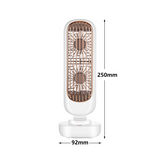 New Stand Mini USB Battery Rechargeable Tower Table Fan Type-C Portable Desktop Air Cooler for Home Study Camping 3