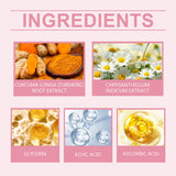 40pcs Turmeric Kojic Acid Cleansing Unclog Pores Balance Oil Exfoliating Pads For Face Body Skin Care